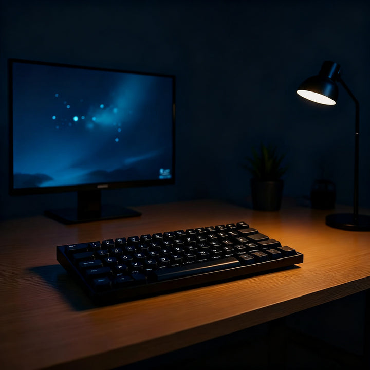 Kabelgebundene Gaming-Tastatur mit mechanischen Schaltern