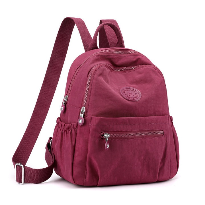 Damenrucksack, Nylon, große Kapazität