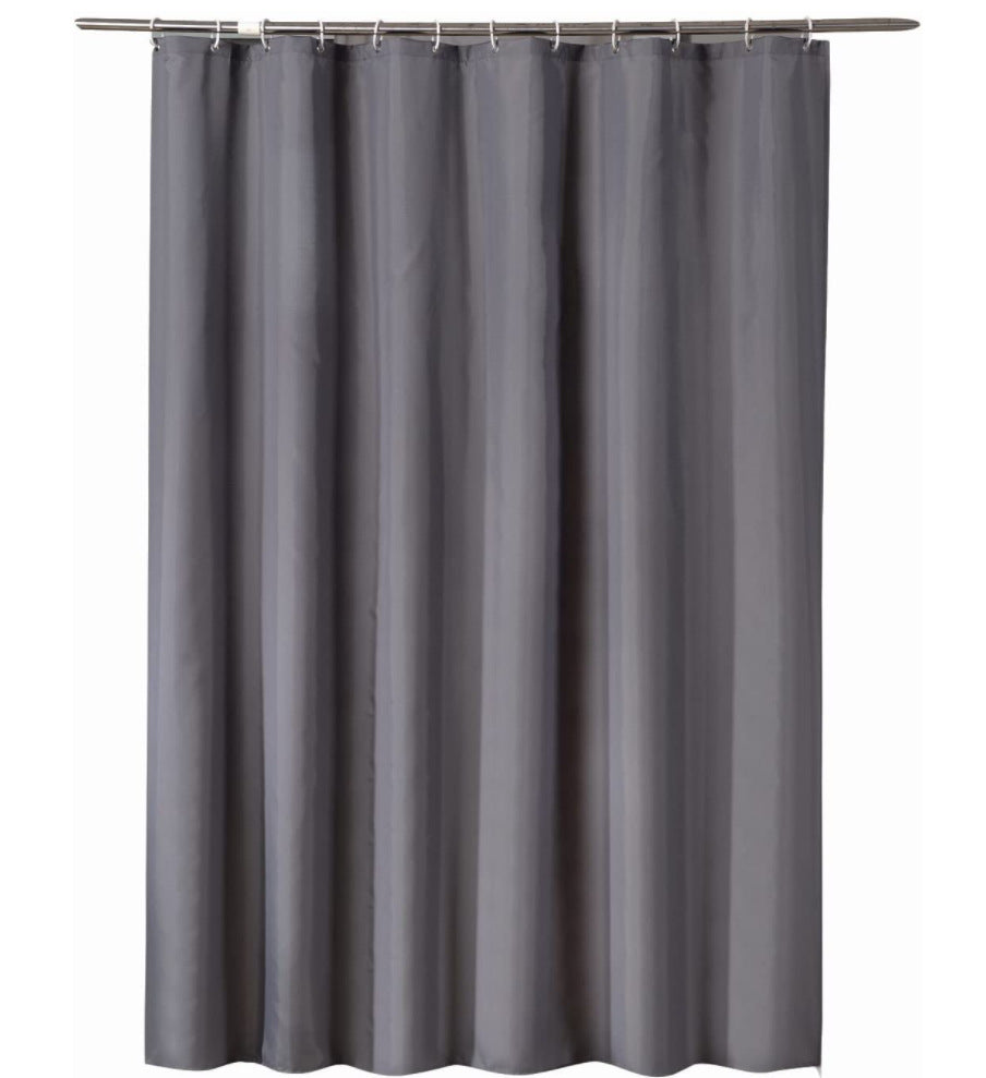 Duschvorhang, PEVA, transparent, 80–120 cm