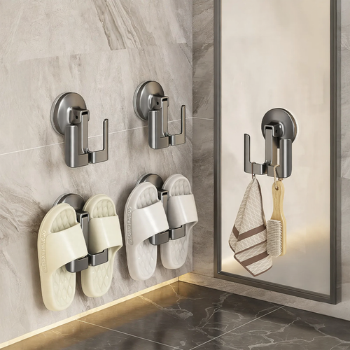 Badezimmer-Schuhhalter mit Saugnapf, ohne Bohren
