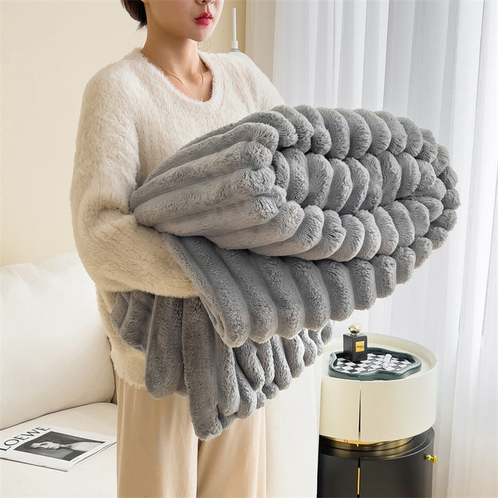 Fleecedecke aus Korallenfleece, 1500–2000 g