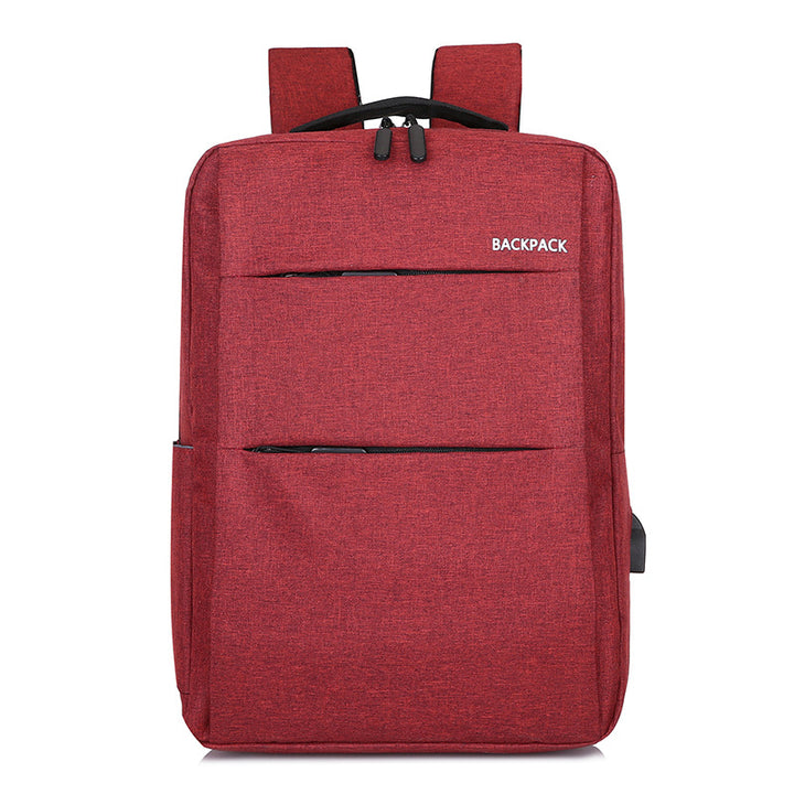 Herren-Laptop-Rucksack, Oxford, 15 Zoll, atmungsaktiv