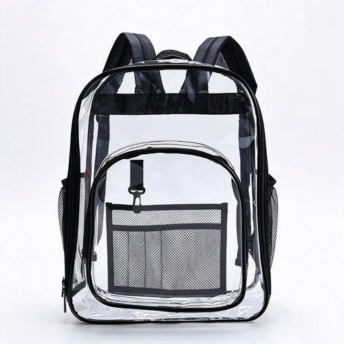 Transparenter PVC-Rucksack, wasserfest, leicht