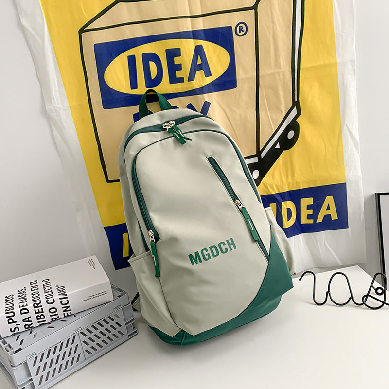 Rucksack, 20–35 L, Buchstabenmuster, bis 13 Zoll