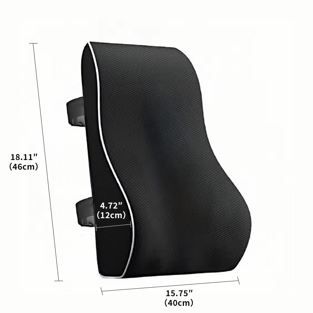 Ergonomische Lendenstütze aus Gedächtnisschaum