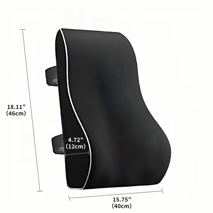 Ergonomische Lendenstütze aus Gedächtnisschaum
