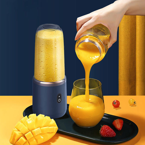 Entsaftungsbecher mit Edelstahlklingen