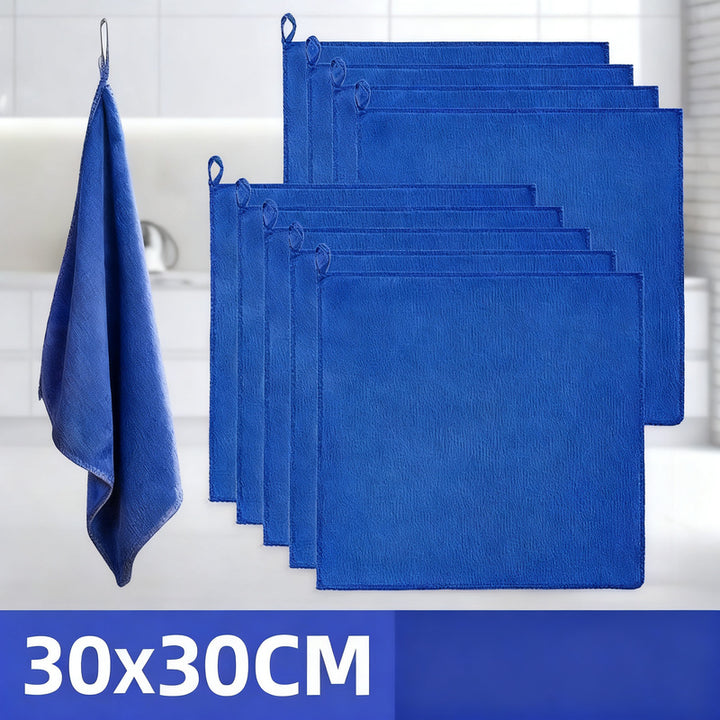 Mikrofaser-Reinigungstücher, 3er-Set, saugfähig