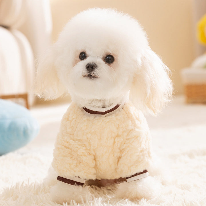Fleece-Kleidung für Hunde und Katzen, zwei Beine, Winter