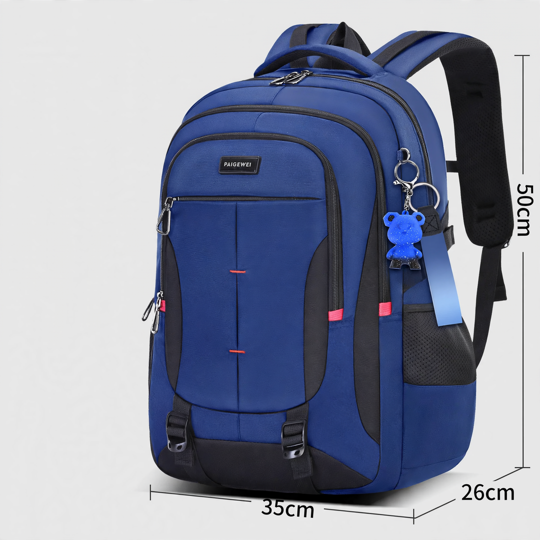 Schulrucksack mit Rolltop-Verschluss, groß