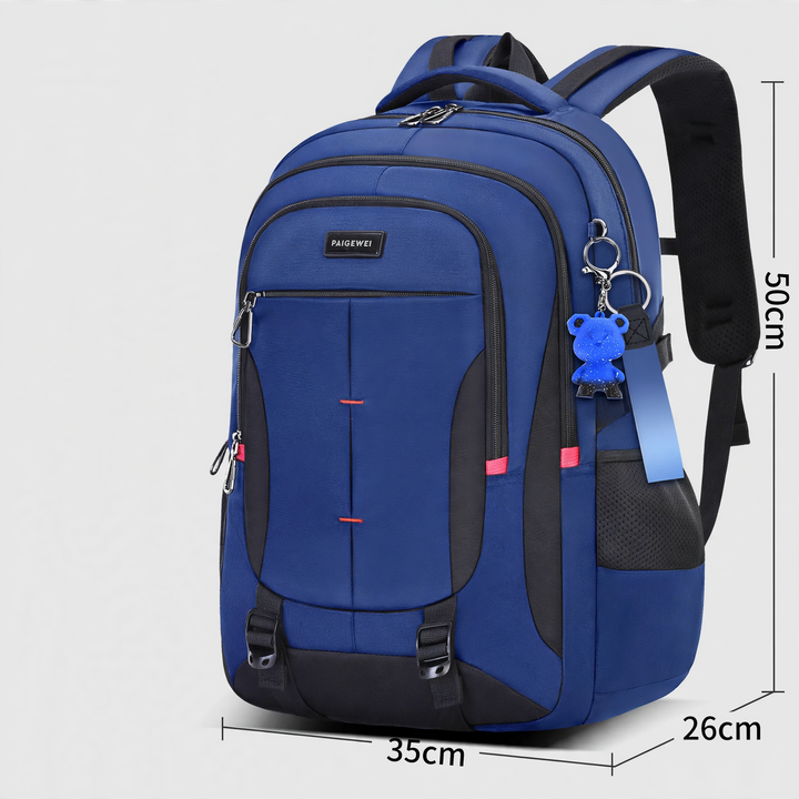 Schulrucksack mit Rolltop-Verschluss, groß
