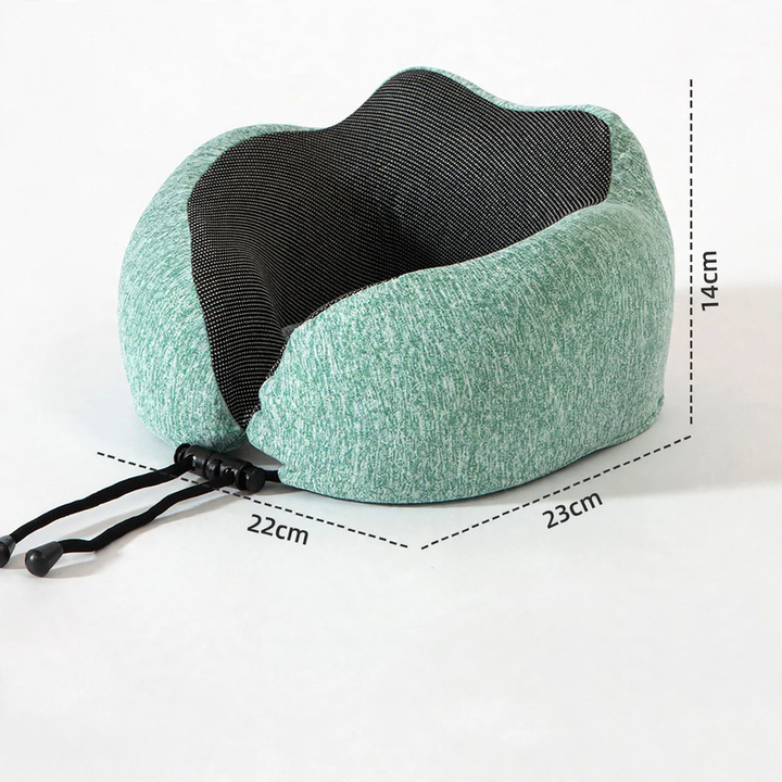 Memory-Foam-Nackenkissen für Reisen und Alltag