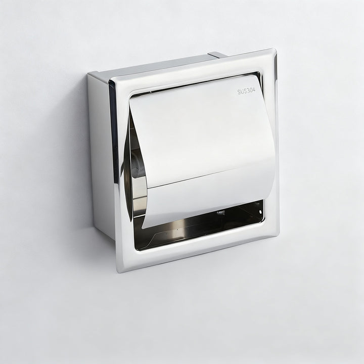 Edelstahl-Toilettenpapierhalter für Wand