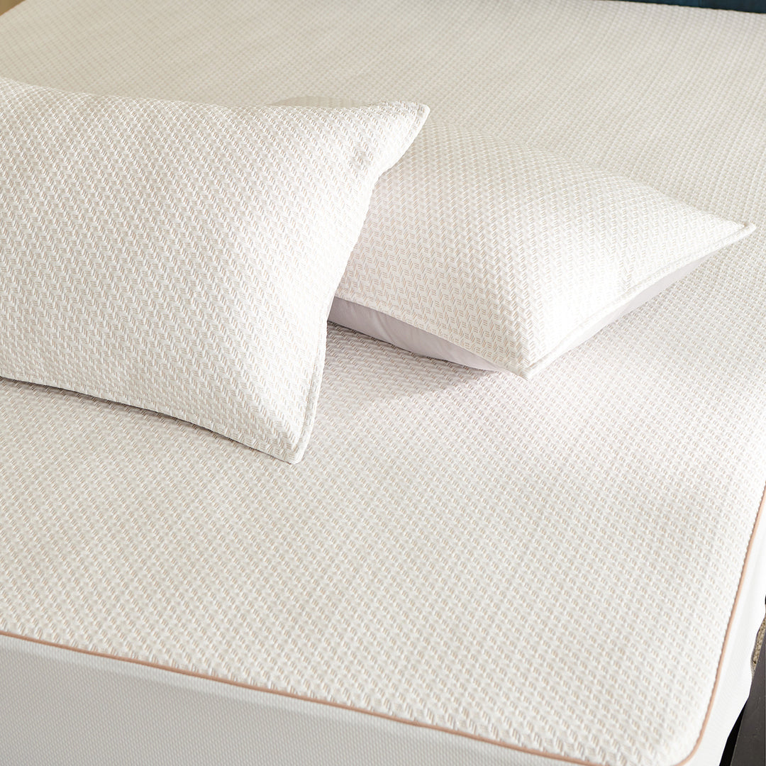 Kühlmatte aus Eismatte und Rattan, 150×200 oder 180×200 cm