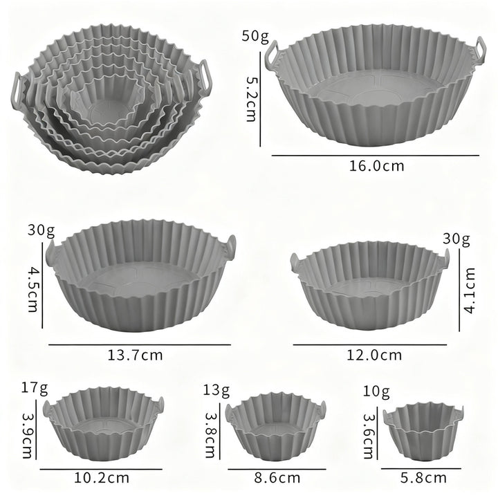 Silikon-Backform, Ei-Form, 9×7,5×5,5 cm
