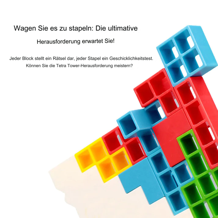 Tetra Tower Stacking Spiel | Karnz