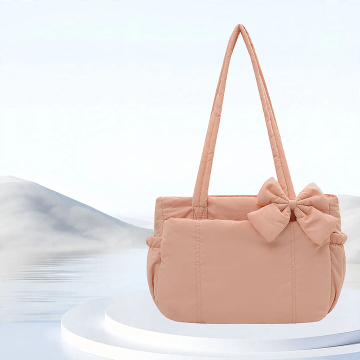 Schultertasche aus Baumwolle, Tote-Stil