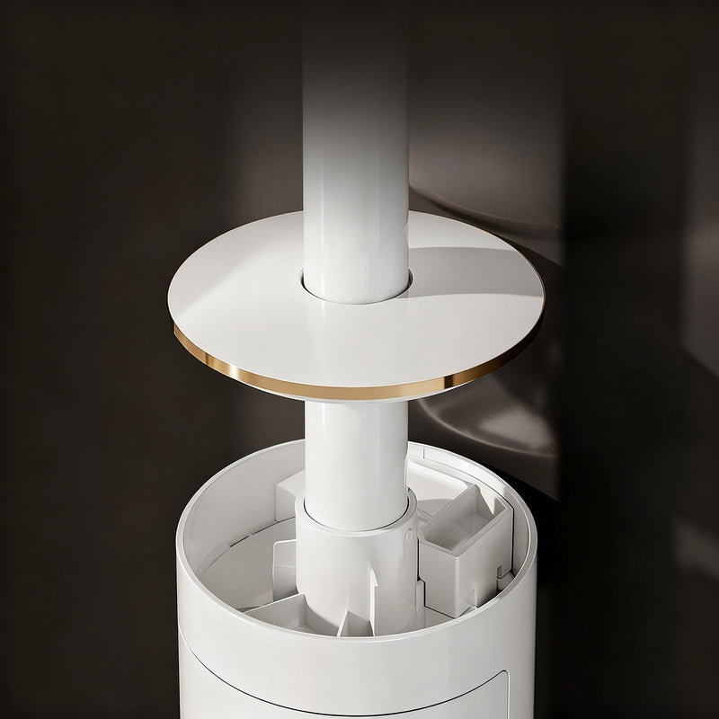 Toilettenbürste mit austauschbaren Köpfen