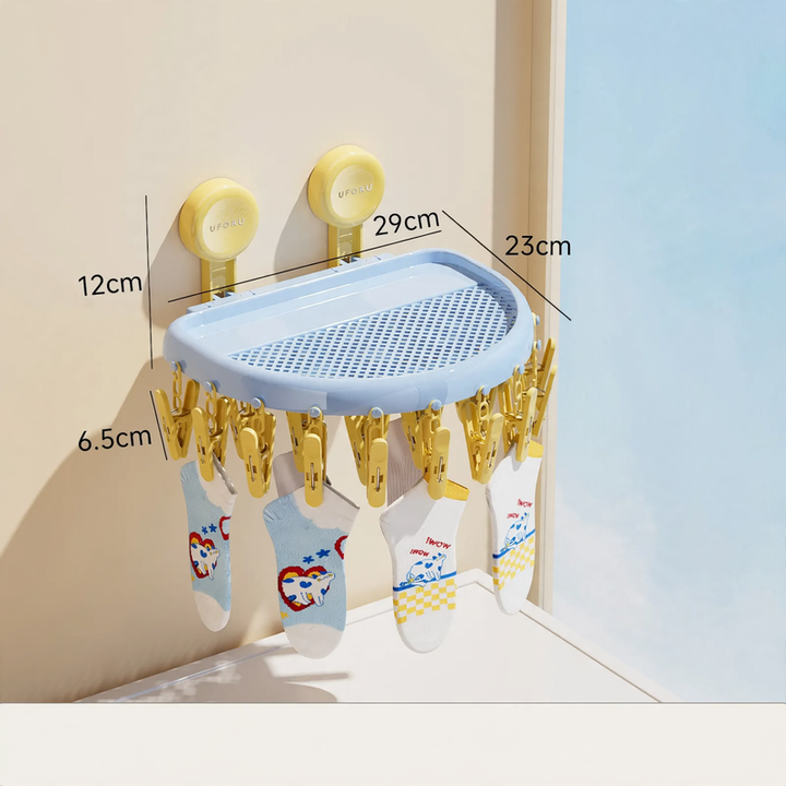 Wäscheständer und Klammern, Kunststoff, Modell DD2516-1