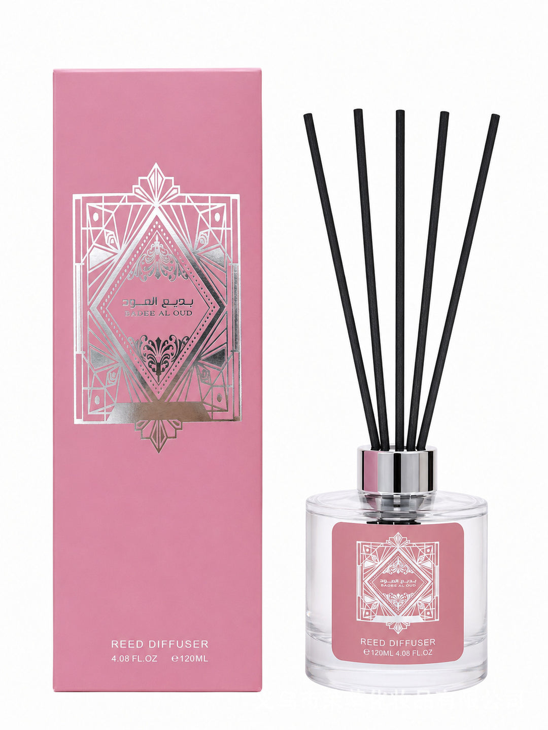 Raumduft mit Rattan-Stäbchen, 120 ml