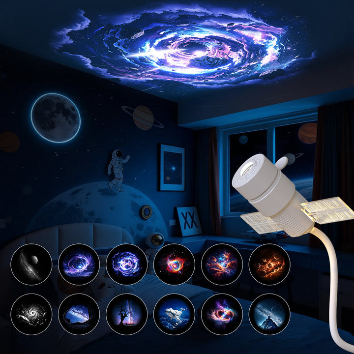 USB-Sternenhimmel-Projektionsleuchte mit Doppelmodus