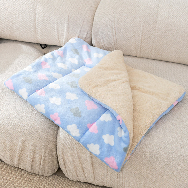 Flauschige Haustiermatte aus Fleece