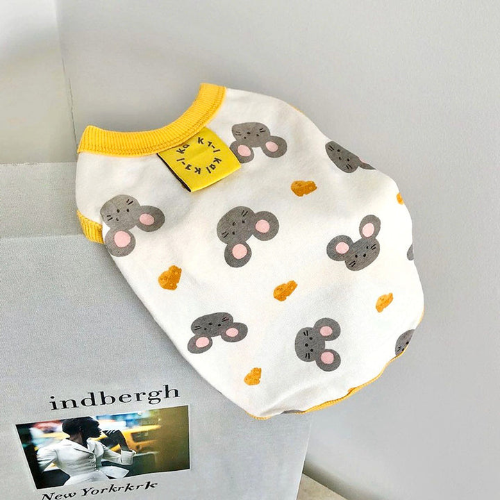 Atmungsaktives Sommer-Tanktop für kleine Hunde
