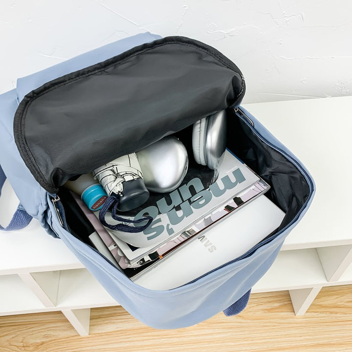 Rucksack 20-35 L, Nylon, für Schule und Reisen