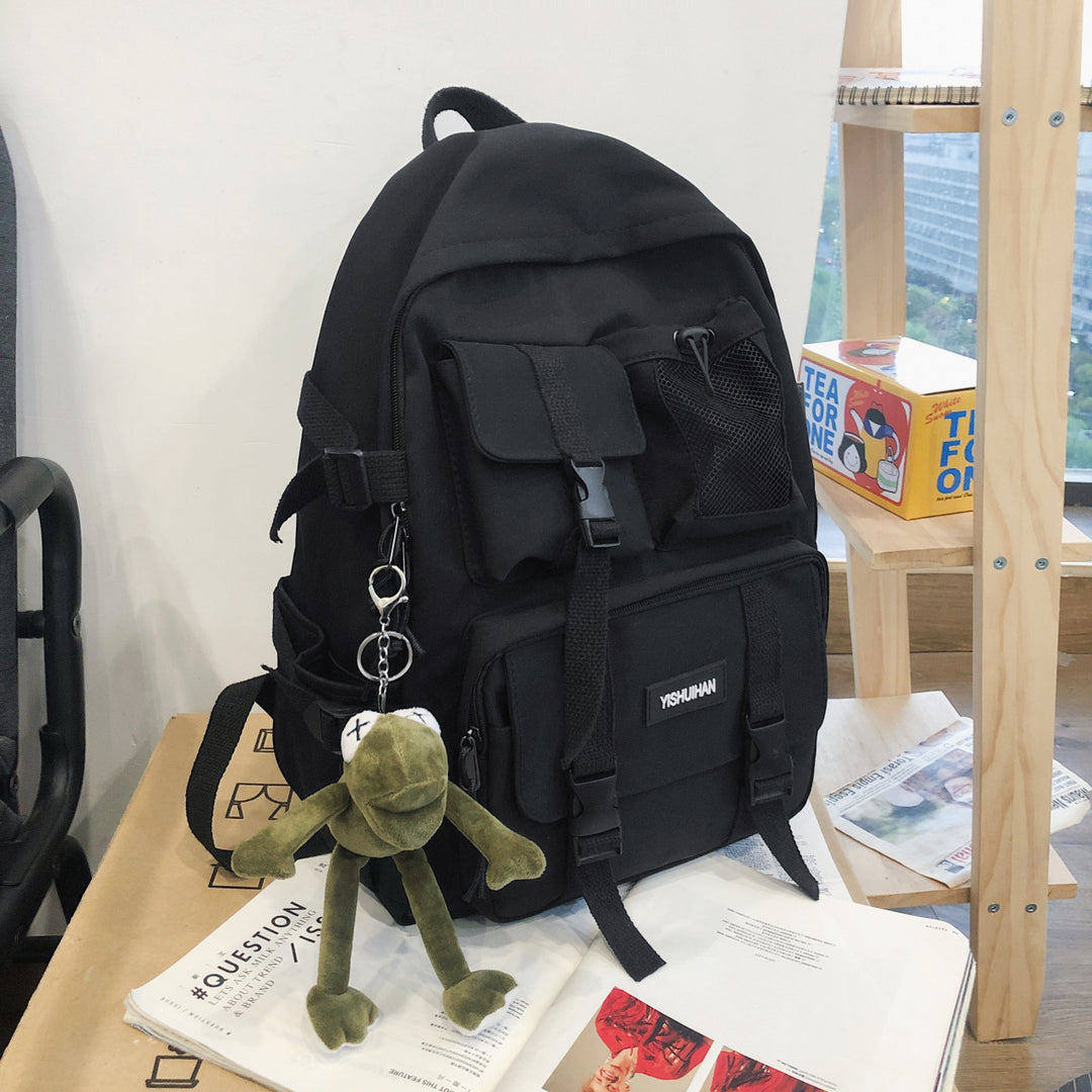 Nylon-Rucksack, atmungsaktiv und wasserfest