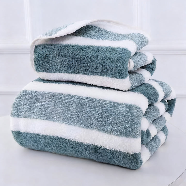 Korallenfleece Handtuch