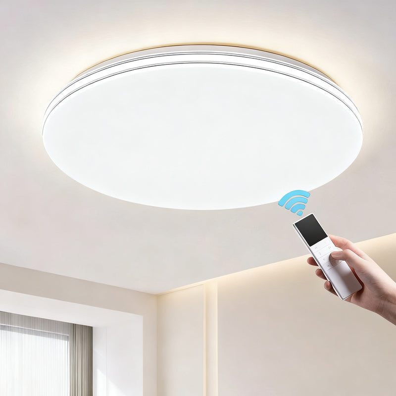 LED Deckenleuchte rund 40 cm, modern, dimmbar