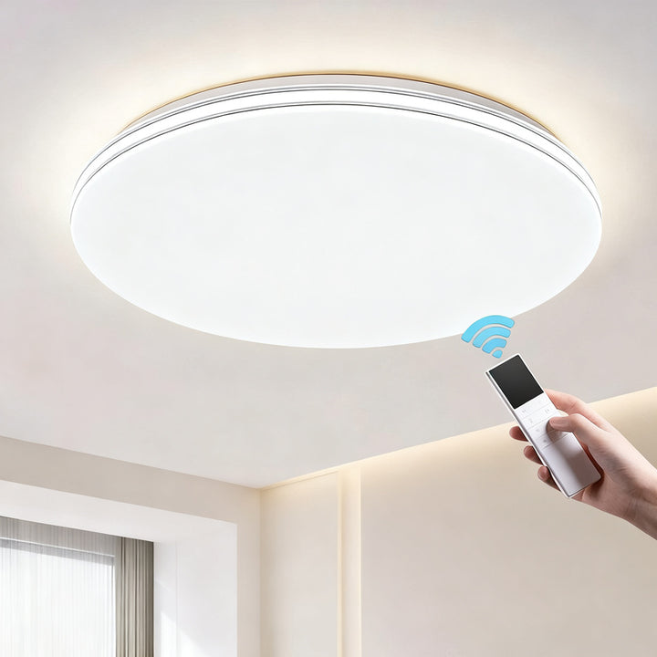 LED Deckenleuchte rund 40 cm, modern, dimmbar