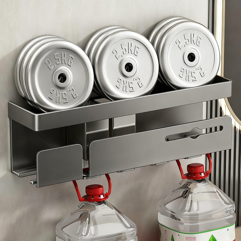 Aluminium-Badezimmerregal, 4-in-1, für 2–4 Personen