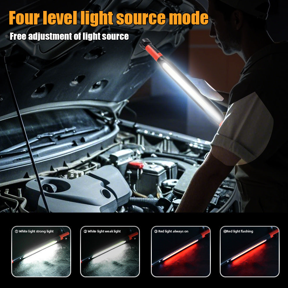 Magnetische LED-Inspektionsleuchte, 2000 mAh, aufladbar