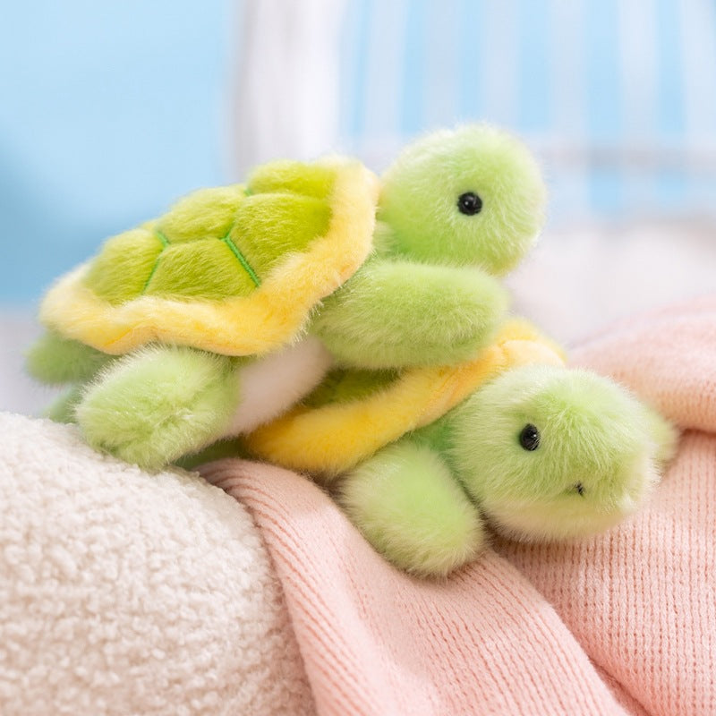 Plüsch-Schildkröte mit Magnetrücken
