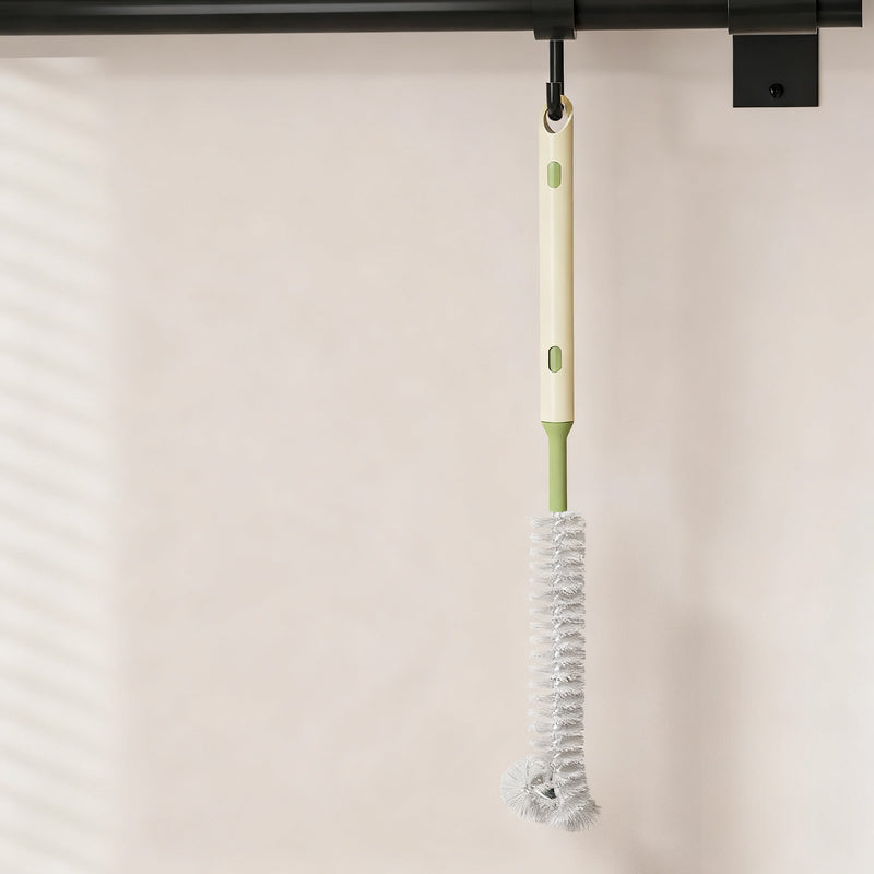 2-in-1 Langgriff-Becherbürste, ausziehbar