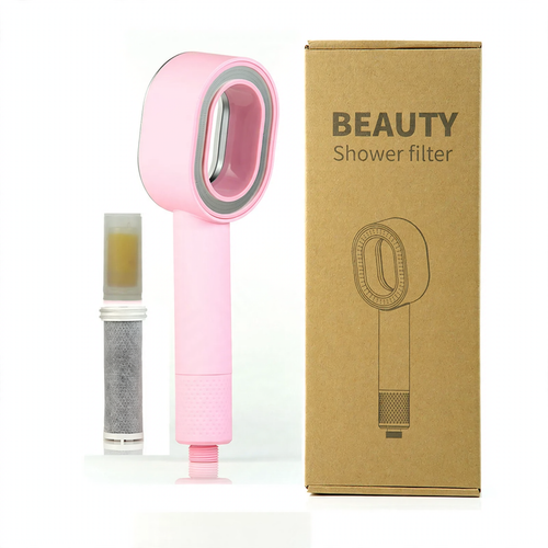 3-in-1 Duschkopf mit Massagefunktion, Kunststoff