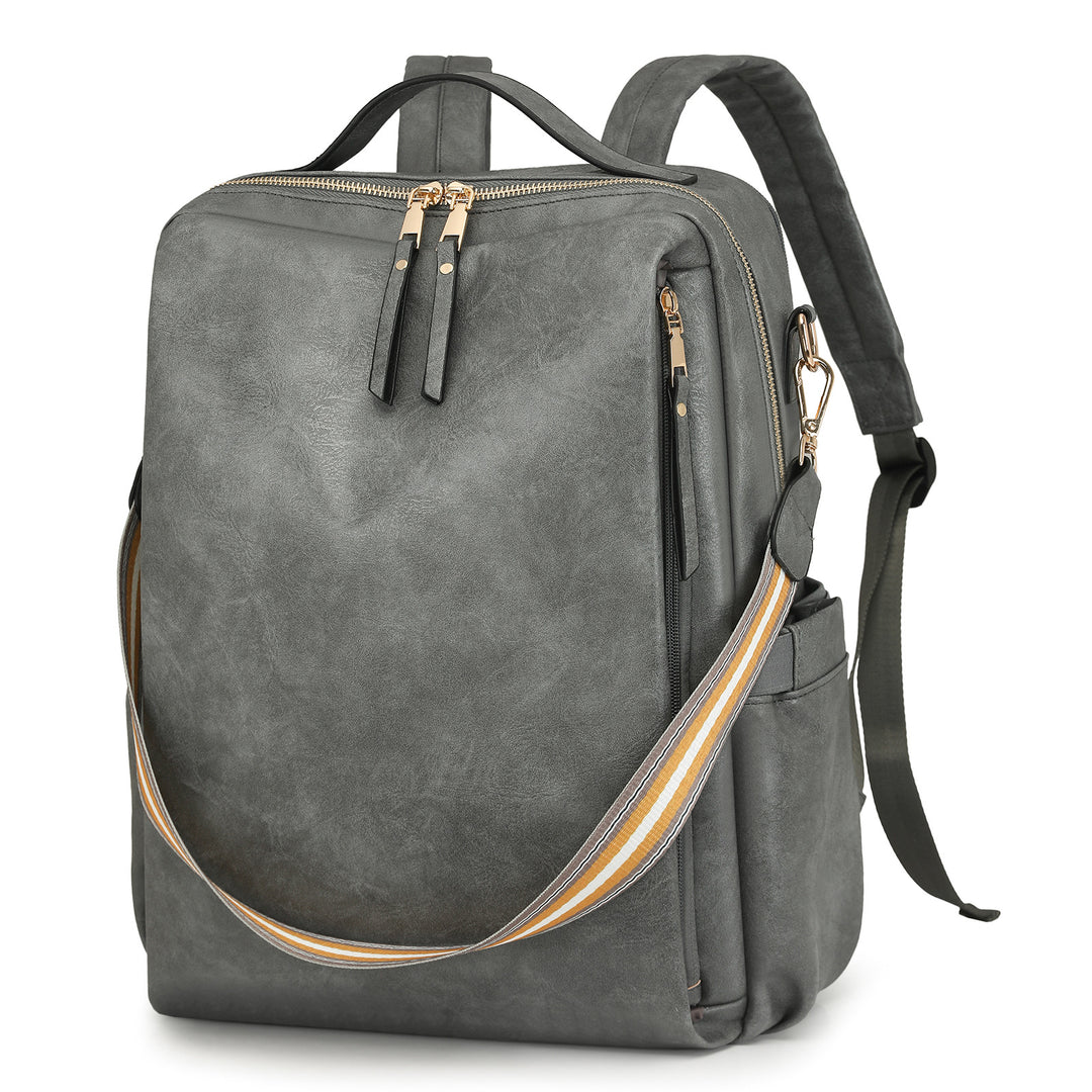 Damen-Rucksack aus PU, europäischer Stil