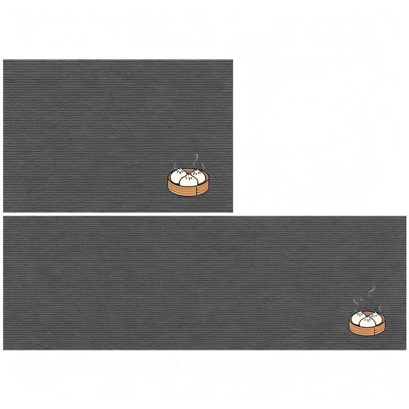 Küchenmat aus Kieselgur, Cartoon-Design