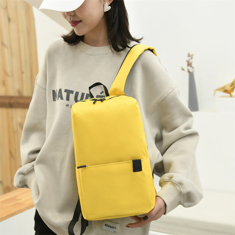 Schülerrucksack aus Nylon, entlastend, bis 14 Zoll