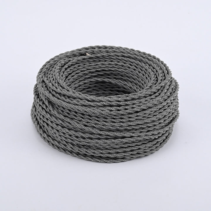Textilummanteltes Stromkabel 2×0,75 mm²