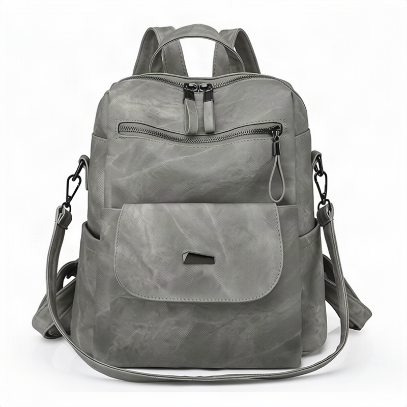 Damen-Rucksack aus PU, große Kapazität