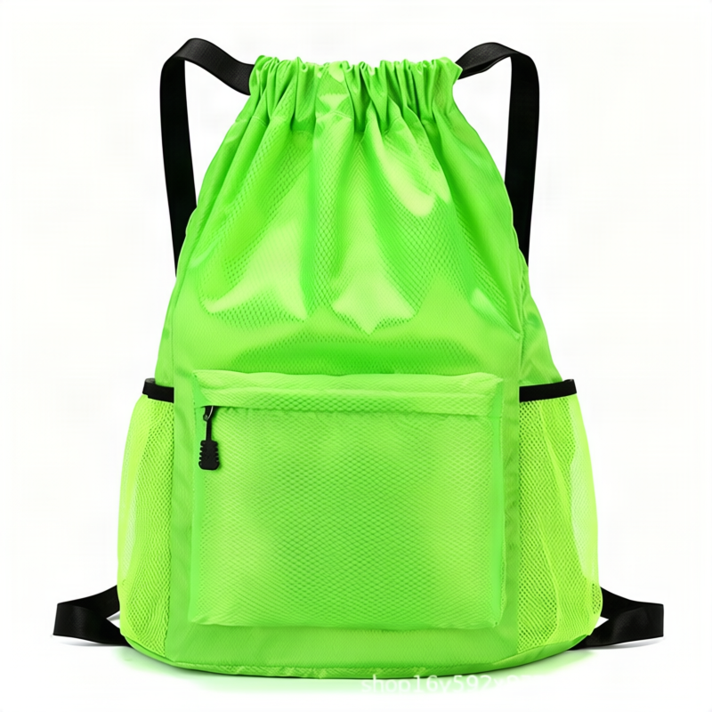 Rucksack mit Kordelzug, 20–35 L, Polyester