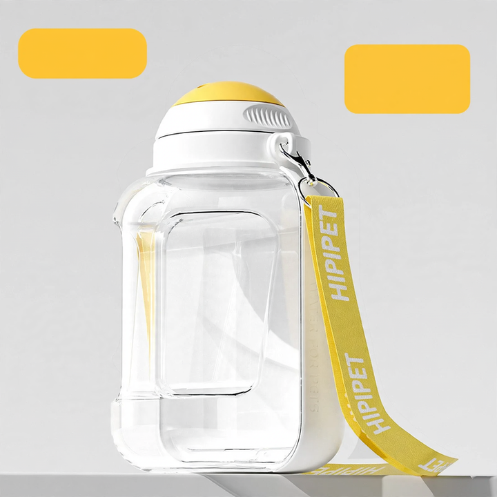 Tragbarer Wasserspender für Hunde, 1000 ml