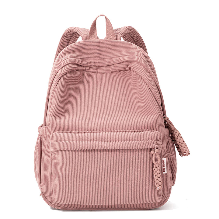 Großer Rucksack aus Cord, 40×29 cm