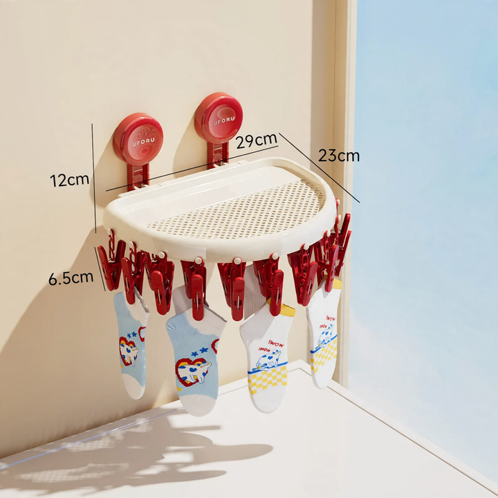 Wäscheständer und Klammern, Kunststoff, Modell DD2516-1