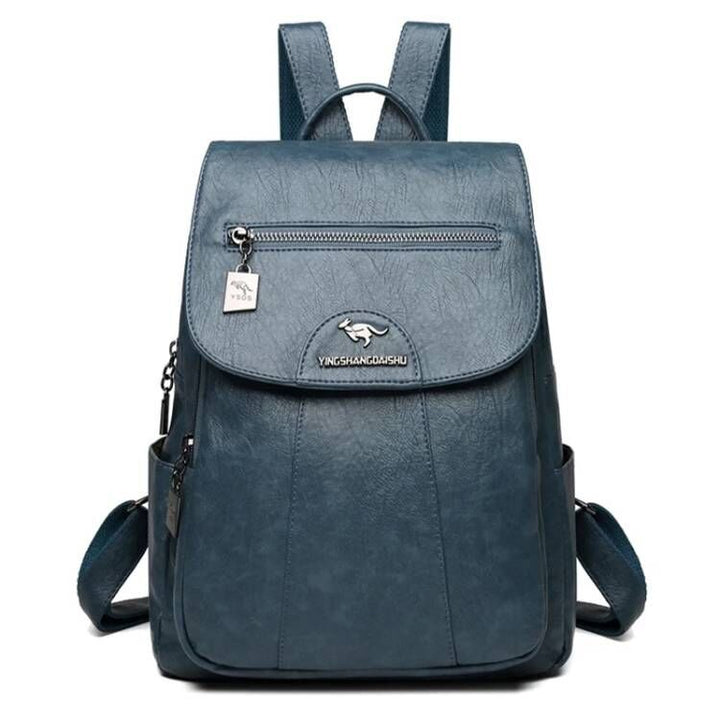 Damen-Rucksack, PU-Leder, Vintage-Stil