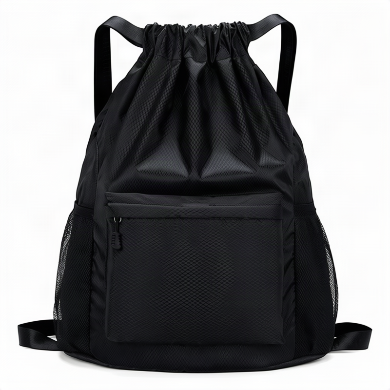 Rucksack mit Kordelzug, 20–35 L, Polyester