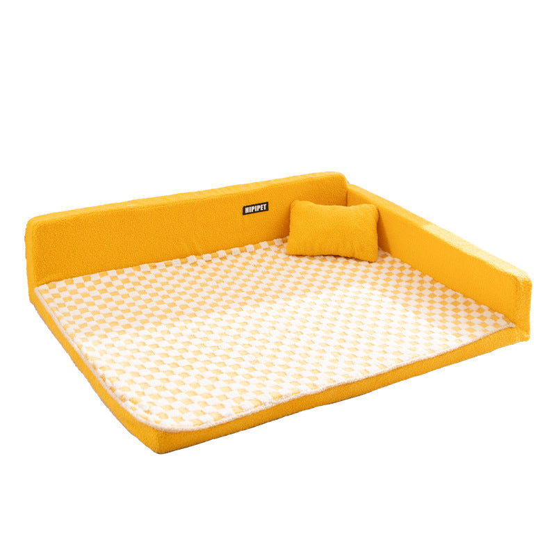 Hundebett, halbgeschlossen, waschbar, Schaumstoff