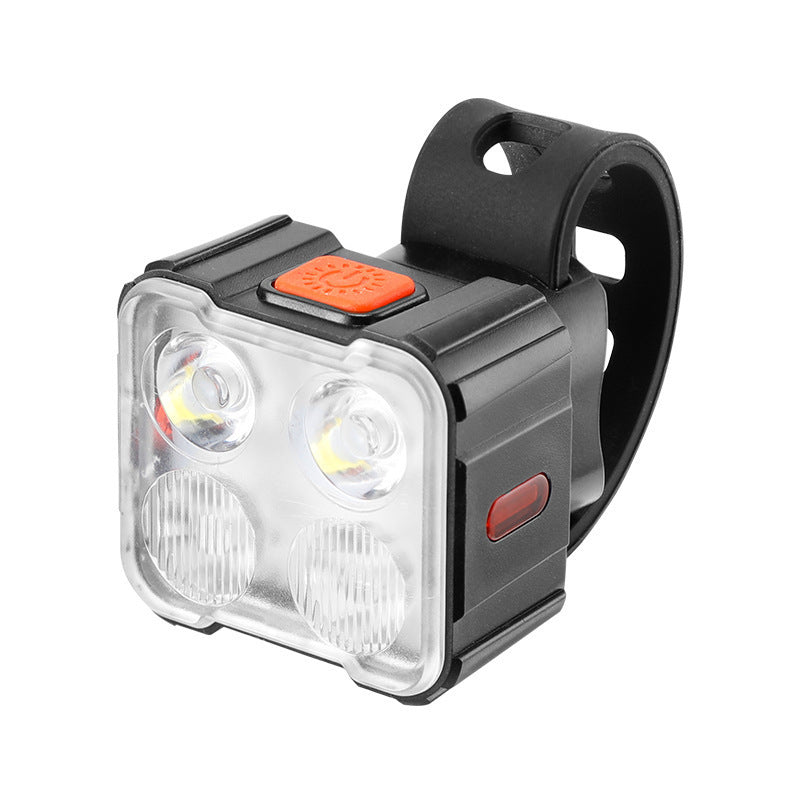 Fahrradlicht-Set mit Vorder- und Rücklicht